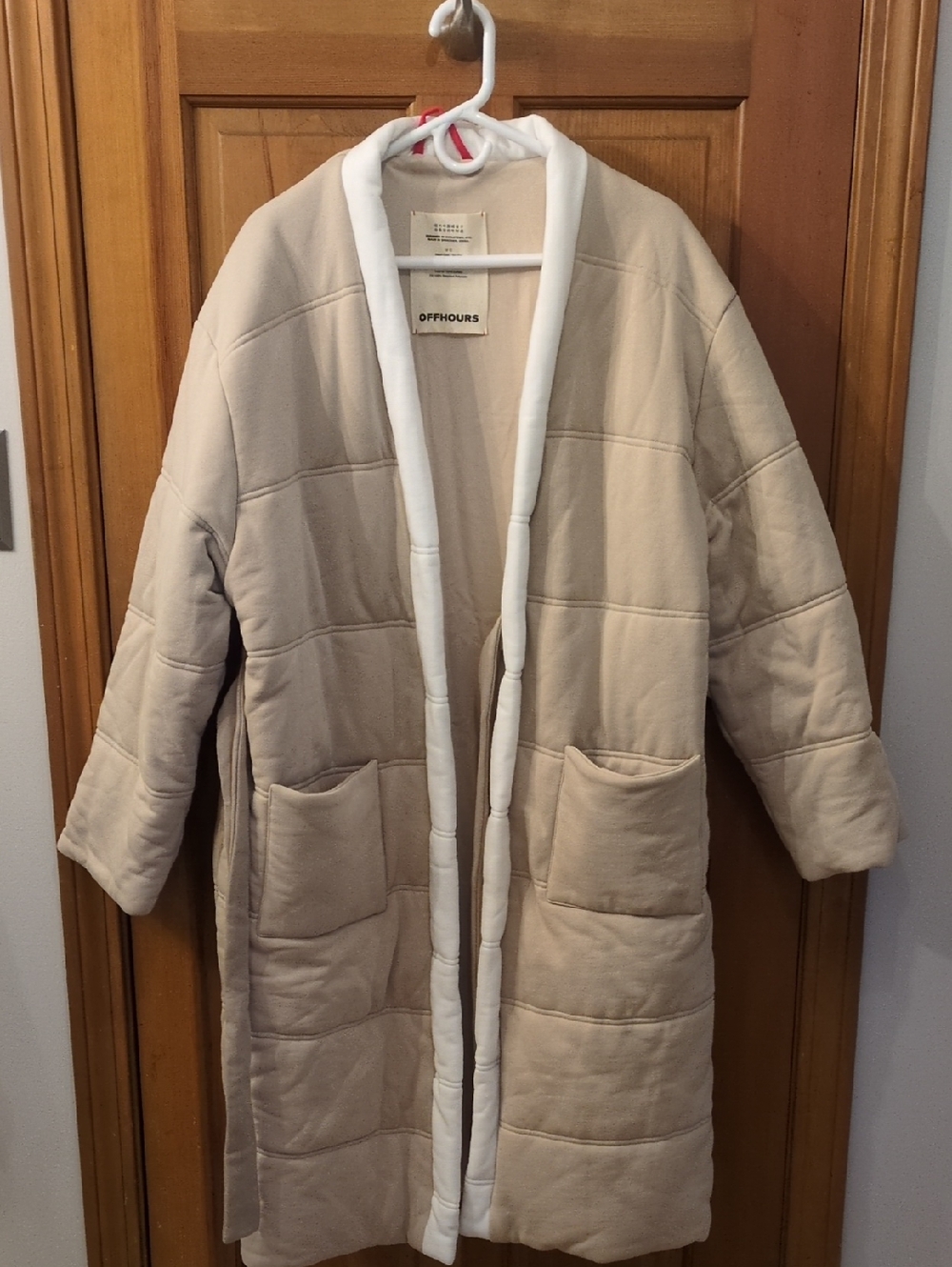 Like New OFFHOURS Homecoat In Affogato